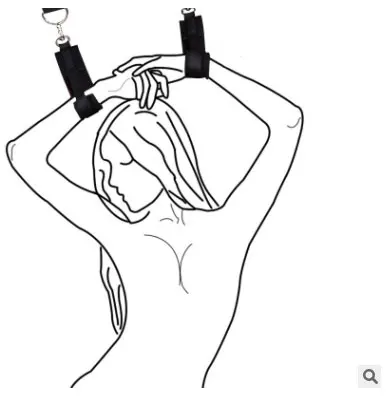 Путы на дверь замок целомудрие секс наручники замки Фетиш садо ограничения руки