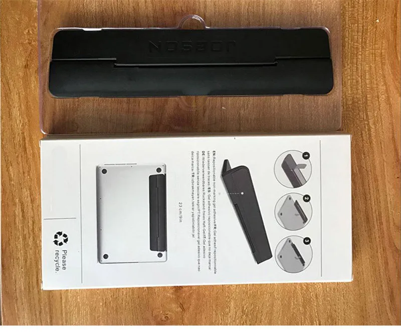 Arvin охлаждающая подставка для ноутбука Macbook Air Pro retina 13 15 портативная Регулируемая компьютерная подставка для ноутбука офисная подставка для ноутбука