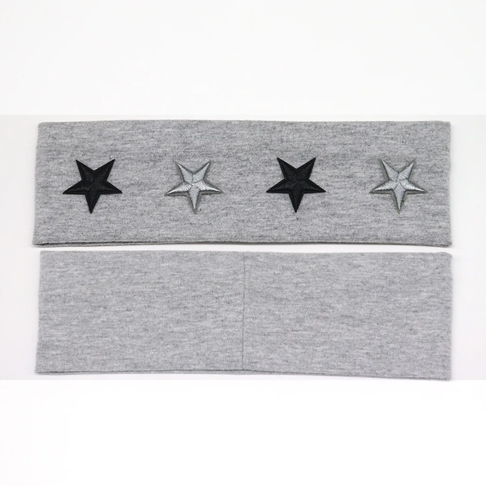 Summer Kids New Star Headband Baby Girls Boys DIY Stars Headbands for Fashion Cotton Flat Head Band Hair Accessories |