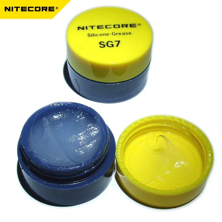 Topsale NITECORE SG7 фонарик силиконовая смазка 5 г фонарь смазка для обслуживания масла аксессуары 1 шт. для фонарика