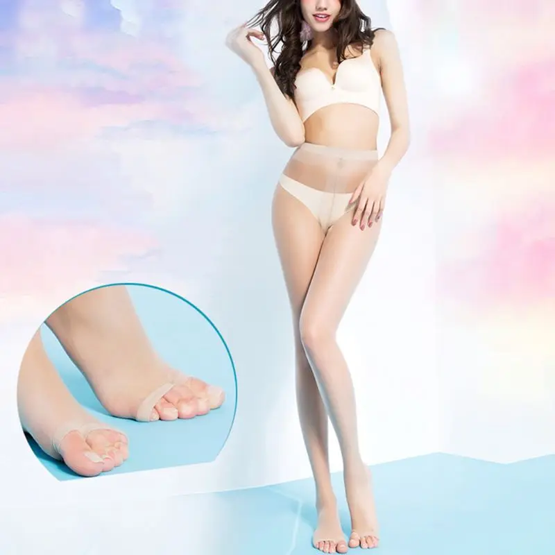 Женские чулочно носочные изделия с высокой талией чулки прозрачные колготки