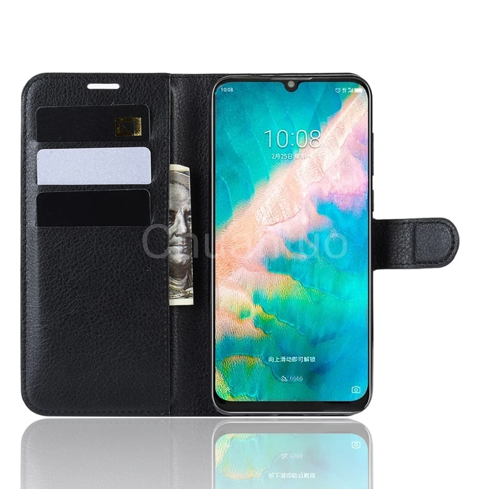 Book Style PU Leather Case Cover for ZTE Blade V10 Flip Wallet Phone Bags Cases with Stand | Мобильные телефоны и
