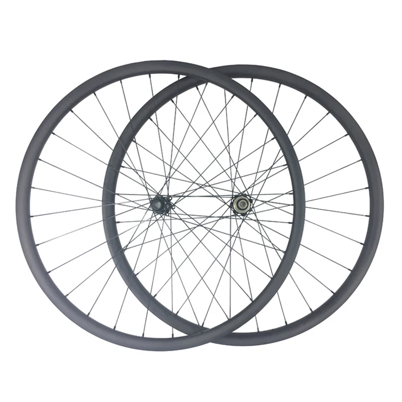 Бескамерная углеродная колесная пара 1140g 29er MTB XC 27 мм x 25 Novatec D411SB D412SB 6 болтов