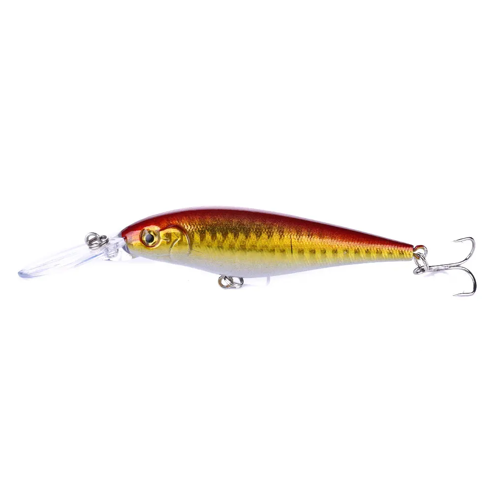 Рыболовная приманка 2 шт для щуки Minnow 11 см 10 г Jerkbait плавание на глубине воблеры