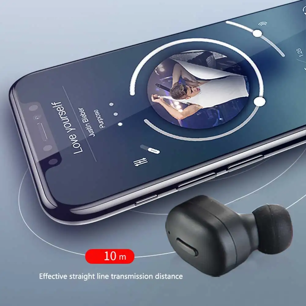 Бизнес Bluetooth гарнитура беспроводные наушники автомобиля V4.1 телефон громкой