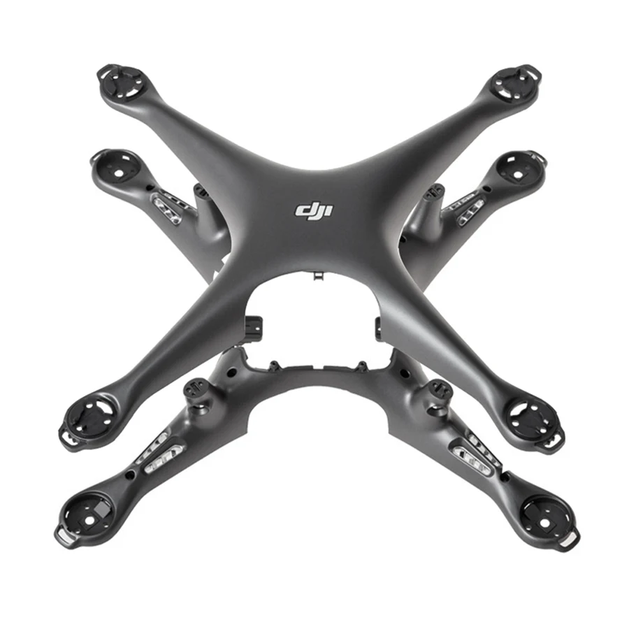 Подлинный корпус верхний нижний шасси и крышка для DJI Phantom 4 Pro OBSIDIAN EDITION запасная