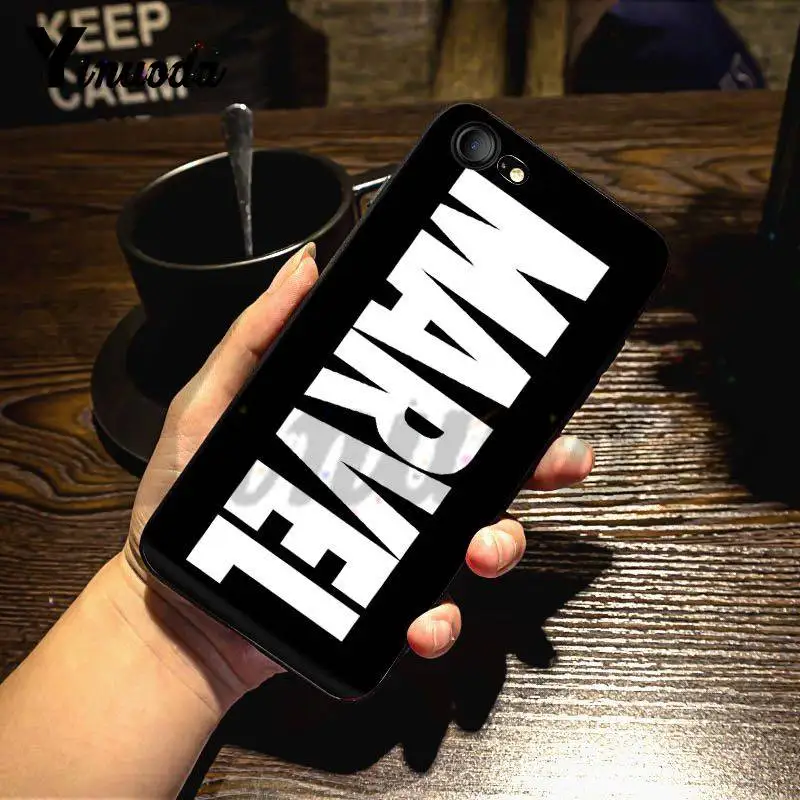 Yinuoda для iphone 7 6 X Чехол Дэдпул Железный человек Marvel Мстители чехол для телефона для iphone 11 Pro Max 7X6 6S 8 Plus 5 5S SE 5C