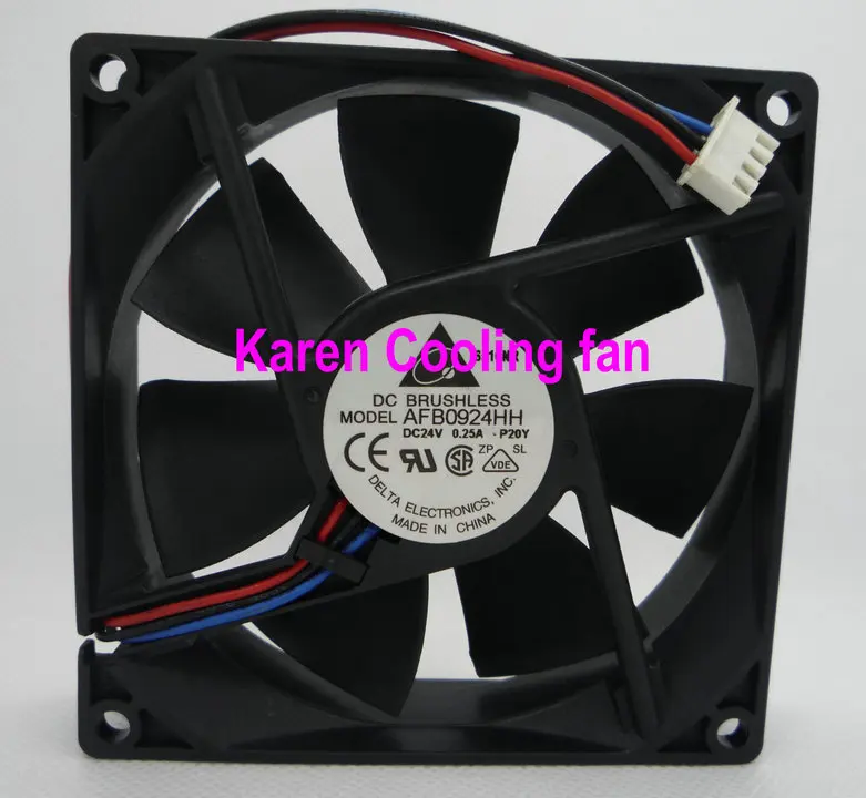 AFB0924HH-R00 Для delta 9225 24V 0.25A 3-проводной охлаждающий вентилятор hzdo 92*92*25 мм | Компьютеры