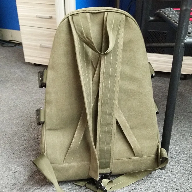 рюкзак женскийНовинка 2021 модная зеленая Холщовая Сумка в японском и