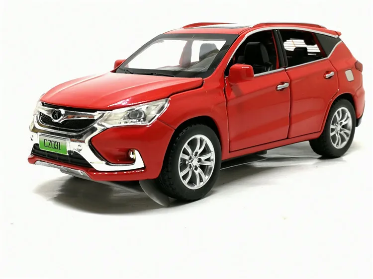 E 1:32 энергия BYD Song модель автомобиля SUV литые игрушечные машинки для детей подарки мальчик игрушки подарки - Цвет: E
