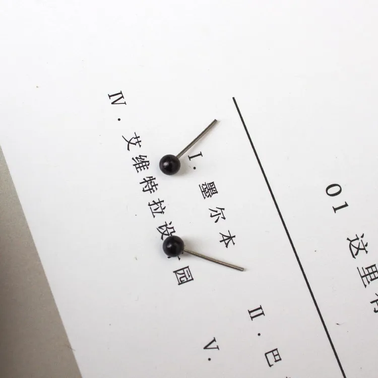 Серьги-гвоздики женские из сплава ювелирные украшения для ушей золотого и