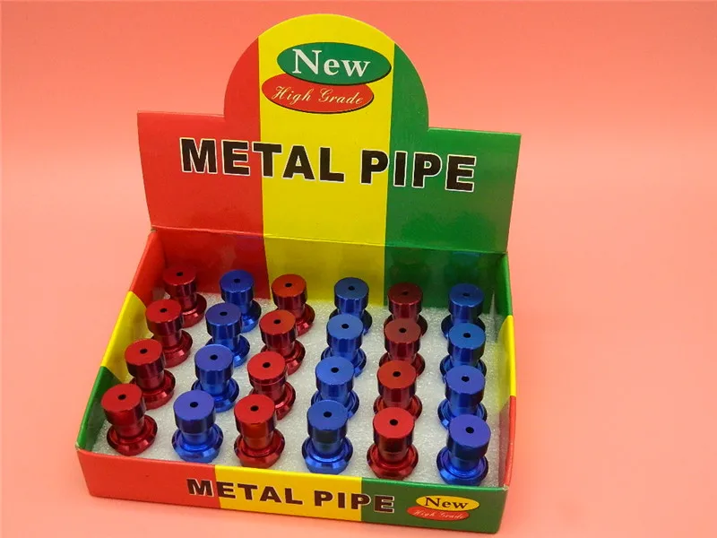 2 шт./лот металлическая трубка для курения мини Бутылочки табака трубы сорняков