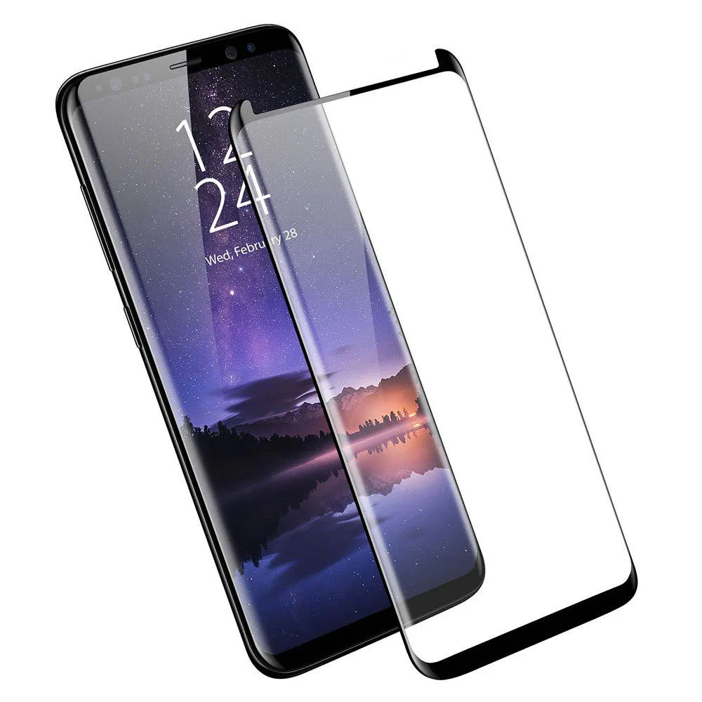 Для Samsung Galaxy S9/S9 Plus/Note 8 9 полное покрытие закаленное стекло Защита для экрана
