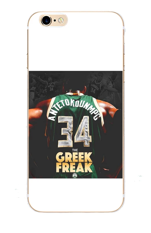 551 Giannis Antetokounmpo Алфавит Модный чехол для телефона, твердый прозрачный чехол для iphone 11Pro MAX 6 6s 7 8plus 5 4 X XS XR XSMax - Цвет: 551