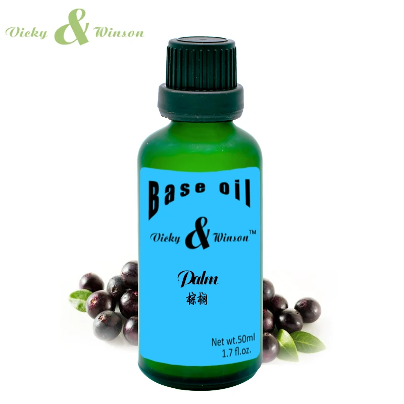 

Vicky&winson Palm oil 50ml pure natural aromatherapy oil Soap material carrier base oil Palm essential oil VWJC21