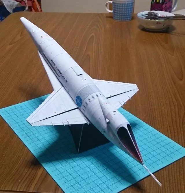 2001: космическая Одиссея-Орион Iii космический корабль 3D бумажная модель DIY бумажная игрушка ручной работы