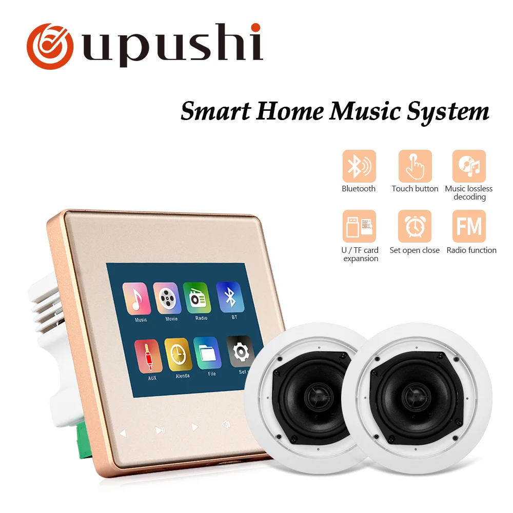 Oupushi A3 + KS818 Лучшая Продажа Настенный усилитель со встроенным потолком