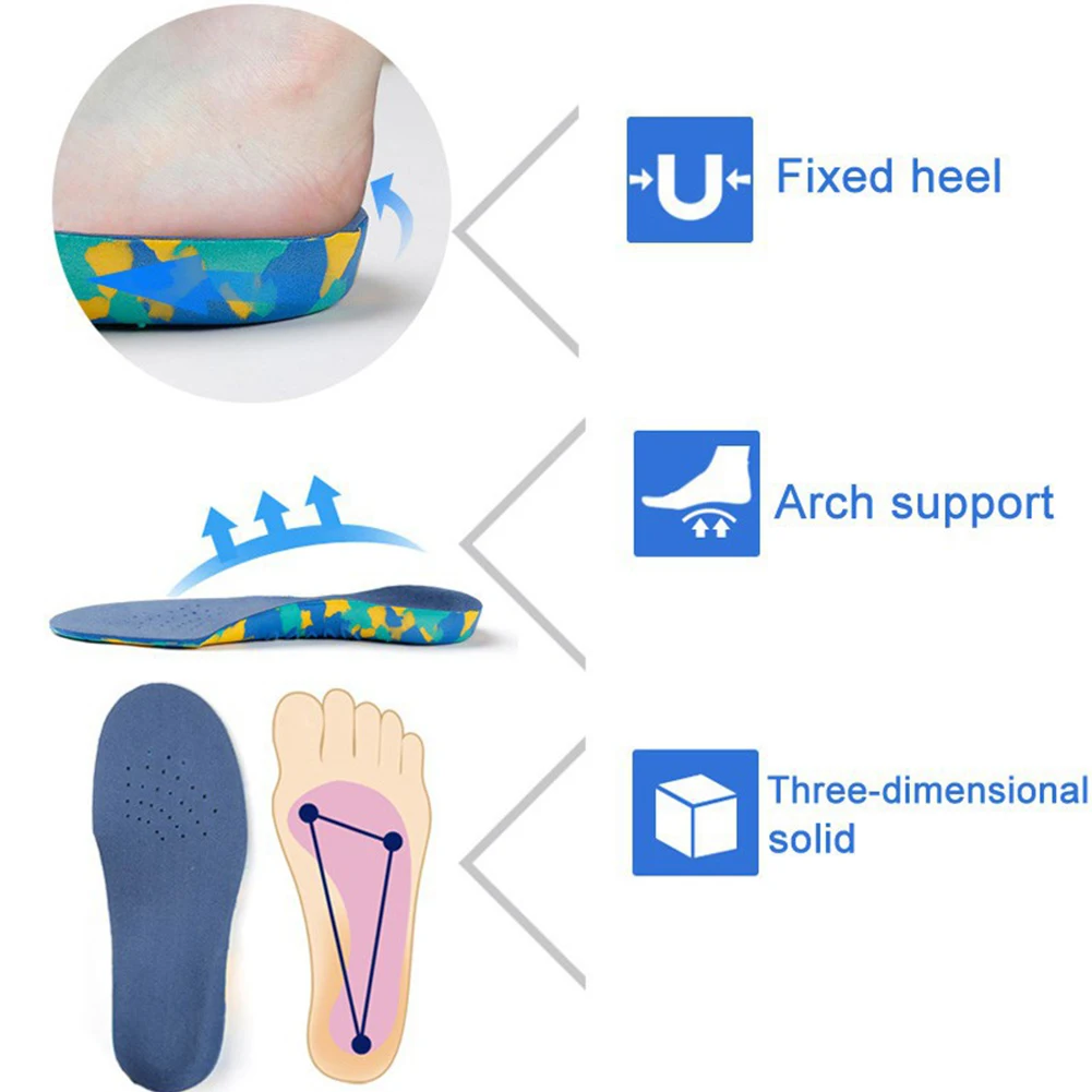 Всесезонные ЕВА Комфорт подошвенный Flatfoot коррекции детей дуги поддержка Дети