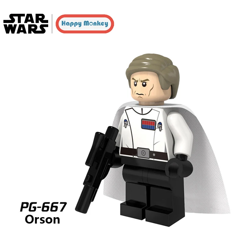 Одиночная продажа legoing Star Building Blocks Wars Luke Leia Han Solo Анакин Дарт Вейдер йода Джар
