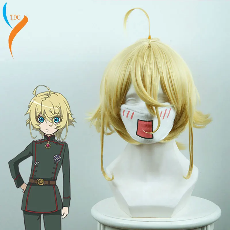 Парик для косплея Youjo Senki Tanya von degurecaff термостойкий прямой из синтетических волос