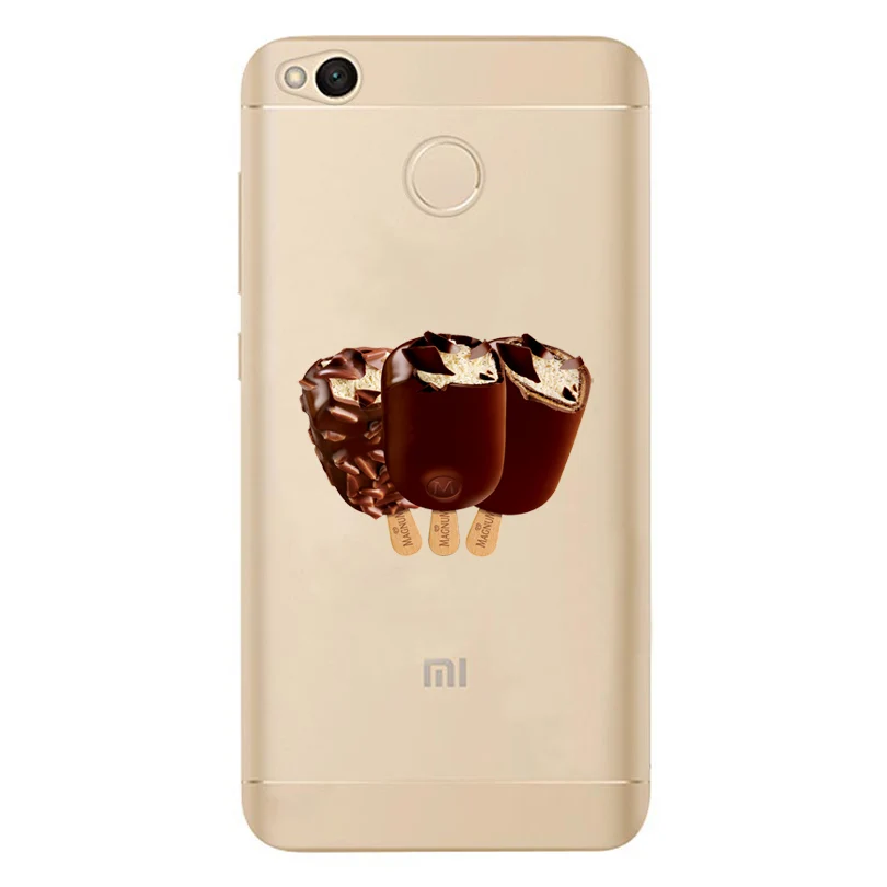 For Xiaomi Redmi 4X Note 4 4A 3 Cute TPU Colorful Soft Pie Food Painted Desig Cover Case Fundas Mi A1 Pro D317 |