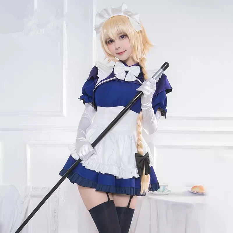 [Распродажа] 2018 аниме Fate/EXTRA CCC Jeanne d'Arc костюм горничной для подслушивания