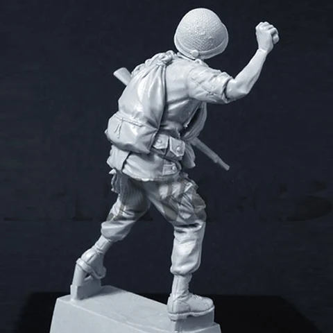 1/35 масштаб смолы фигура VN США Солдат|Наборы для сборки моделей| |
