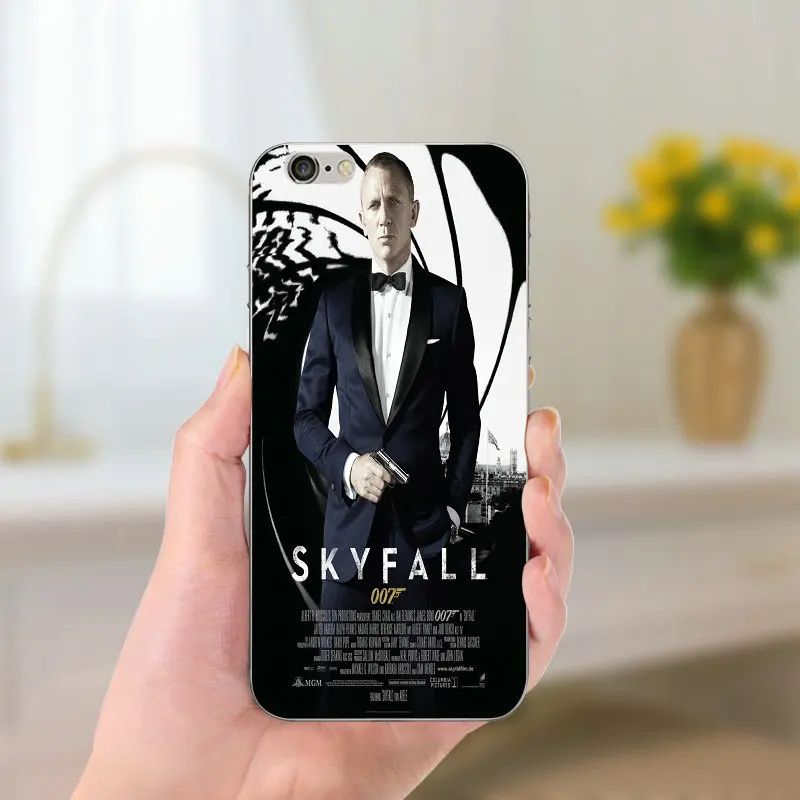 007 Skyfall призрак Джеймса Бонда мягкие тонкие Чехлы для телефона из