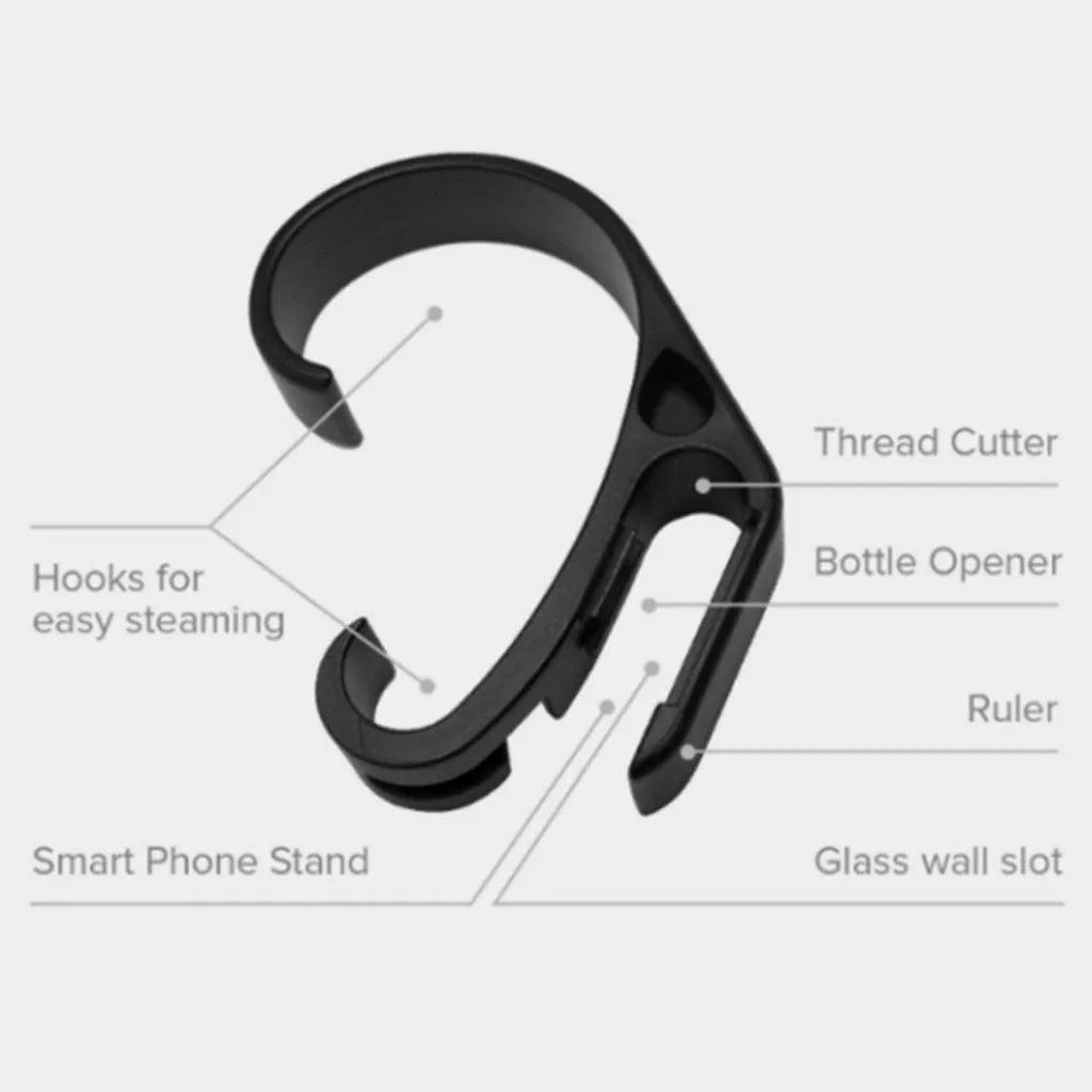 Hook Up 5-in-1 Multi-tool Steam Clip Hanging Opener Phone Stand Tag Cutter Hanger Feb 21 Hooks | Дом и сад