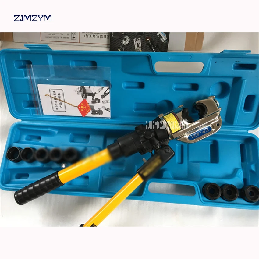 

EP-431 Manual Cable Hydraulic Hexagon Crimping Tool wire Crimping Plier Hydraulic Compression Tool Pliers Crimp range 16-400mm2