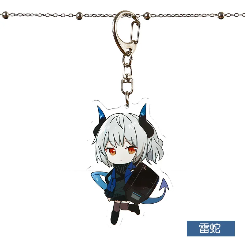 24 Игра Arknights Eyjafjalla мультфильм акриловый брелок тишина Ptilopsis Pramanix Exusiai милые забавные подвесные брелоки Llaveros подарки - Цвет: 24