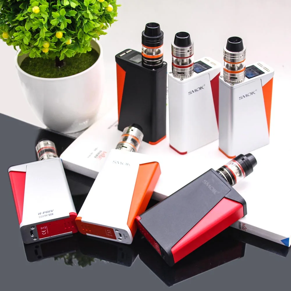 Оригинальный SMOK H PRIV стартовый набор 220 Вт электронная сигарета приватный режим