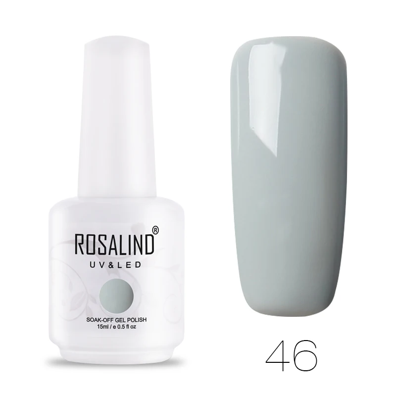 RH46 ROSALIND Гель-лак для ногтей Набор для маникюрный лак Vernis полуперманентный УФ все для ногтей искусство основа грунтовка Гель-лак верхнее покрытие - Цвет: RH46