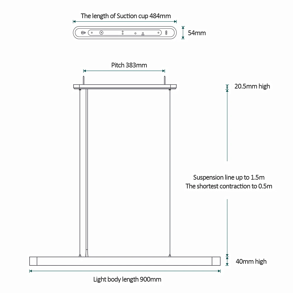 Yeelight xiaomi светодиодный свет подвеска Столовая smart столовая Ресторан люстра дистанционного Управление для телефона mi дома mi Цзя APP