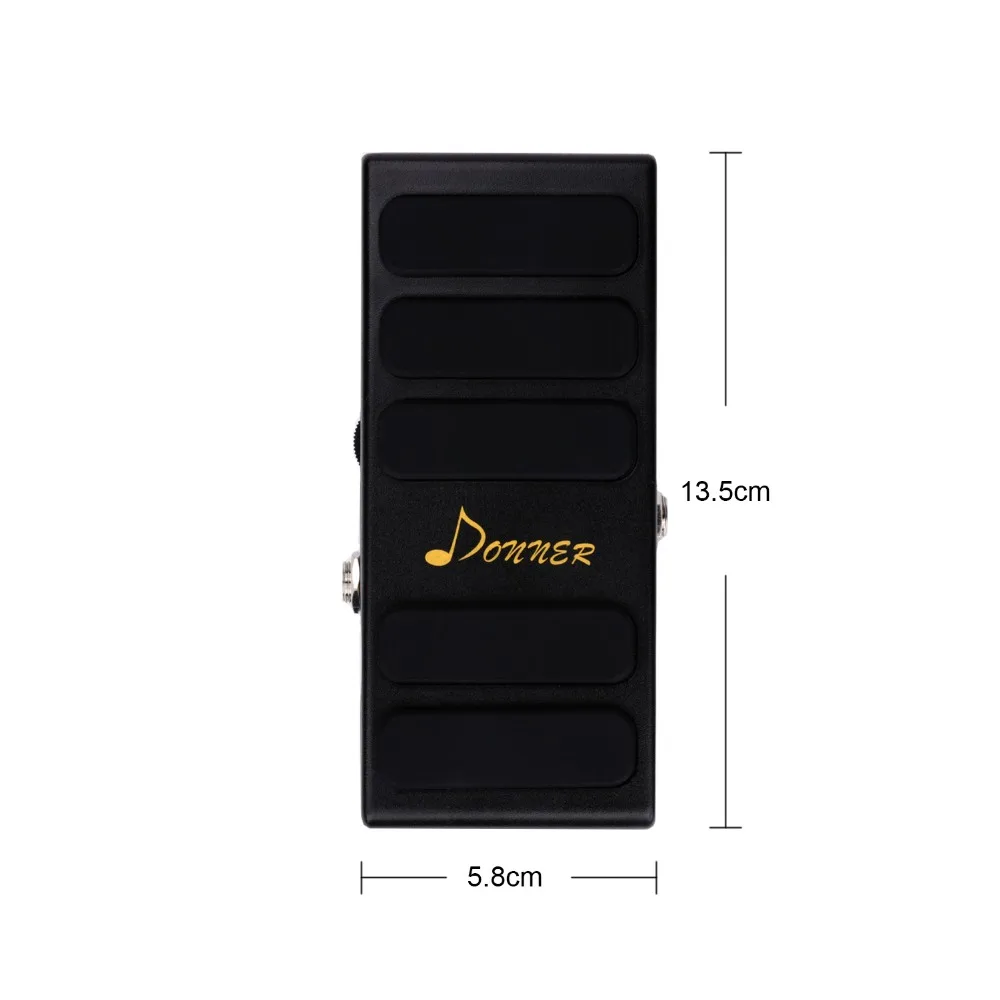Donner Wah Cry 2 в 1 Wah объемная педаль активный многофункциональный мини-эффект гитарная педаль истинный обход гитарная Часть Аксессуары Горячая Распродажа