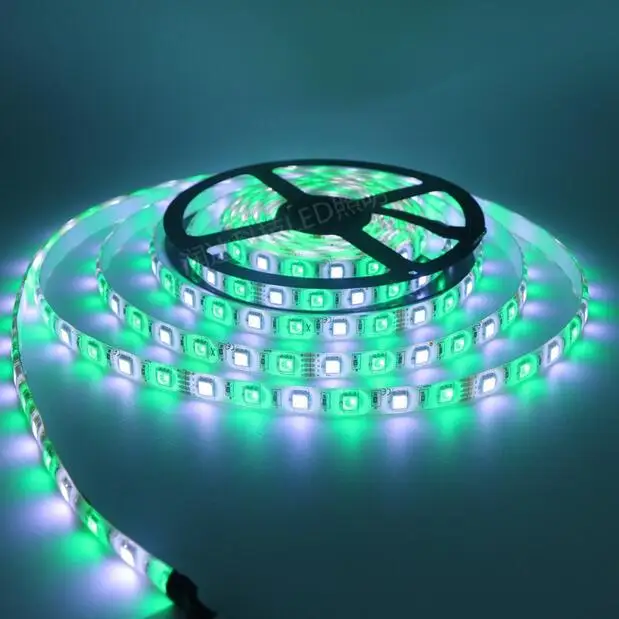 Best price ! RGB LED Strip 5050 Flexible Light 60LED/M 300LED 5M SMD waterproof + 24key IR Remote Controller | Освещение