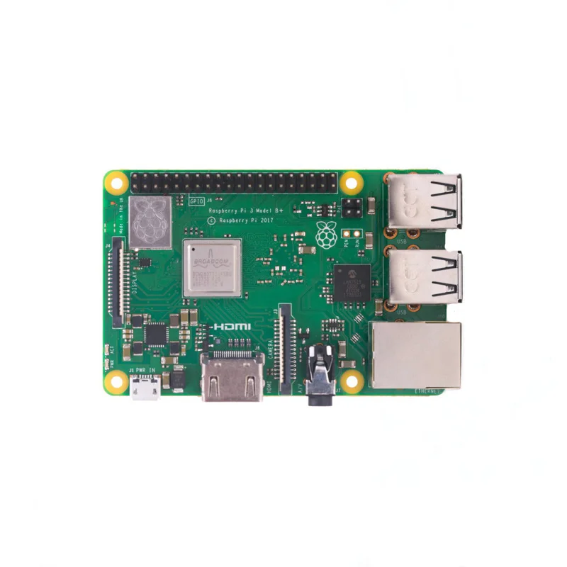Raspberry Pi 3 Model B + с корпусом ABS 5В 2.5A адаптер питания охлаждающий вентилятор