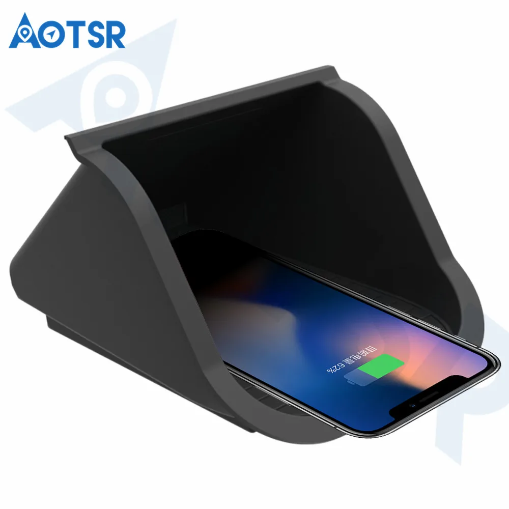 

Aotsr Wireless car charger for Mercedes-Benz GLA/A series 2015-2018 Intelligent Infrared Fast Wirless Charging Car for Phone/LG