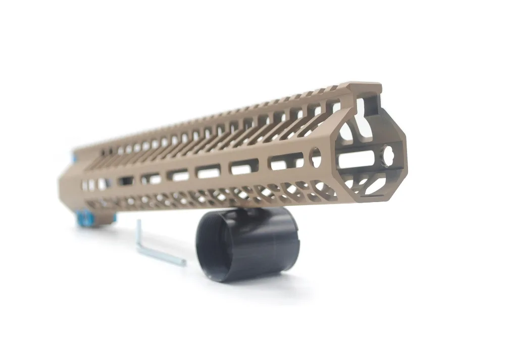 15-дюймовый высокопрофильный Keymod/Mlok Style Picatinny Handguard Rail Fit LR-308 | Спорт и развлечения