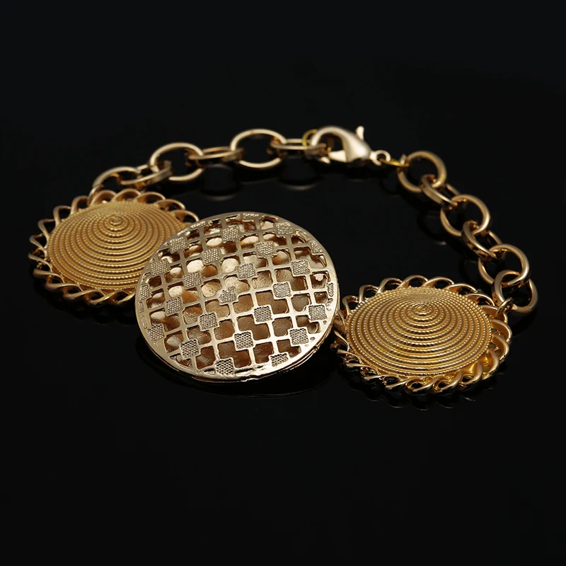 Оптовая Продажа Модные Изысканный Дубай комплект ювелирных изделий класса люкс