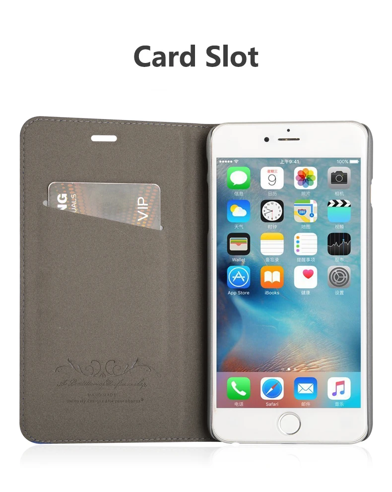 Ручная работа для Apple iphone Xs X Max Xr 8 Plus 7 Plus 6 6 S Plus из искусственной кожи чехол для iphone 5 5S SE кожаный чехол откидная крышка для карт