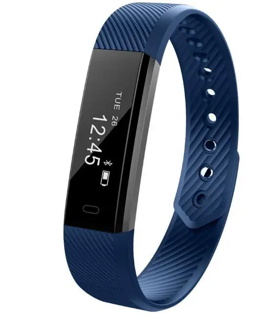 Smart Браслет ID115Fitness трекер шаг счетчика Монитор активности группа будильник