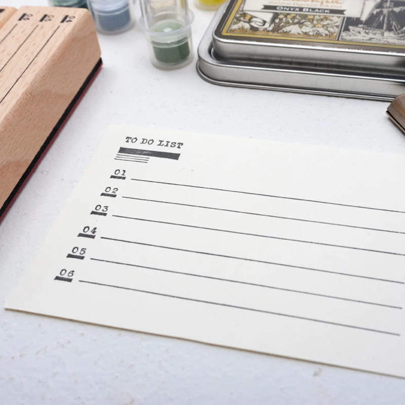 XINAHER список практики даты основы украшения штамп деревянные и резиновые штампы