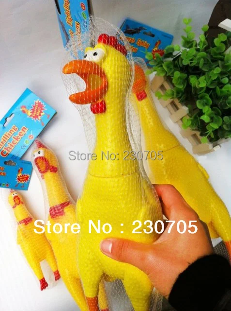Творческий Pet собачка звук игрушка забавный Shrilling кричащий цыпленок Crazy курица Vent