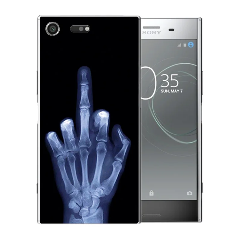 Для Sony Xperia E5 XA2 XZ3 XA XZ110 Plus Мягкий силиконовый чехол из ТПУ с ручным рисунком для XZ