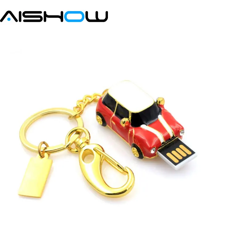 Mini Cartoon Car 911 USB Flash Drive 16gb Novelty Thumbpen drive Free shipping | Drives