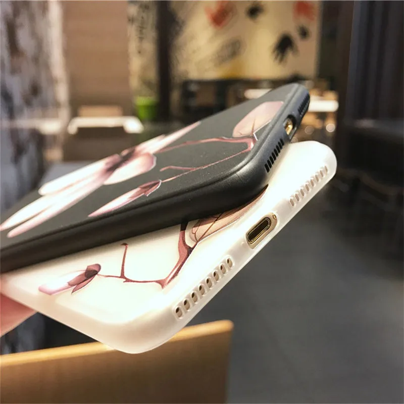 3D рельефные Чехлы для iphone 6 6S 7 8 Plus 5 5S SE 10 X Мягкий Силиконовый противоударный чехол