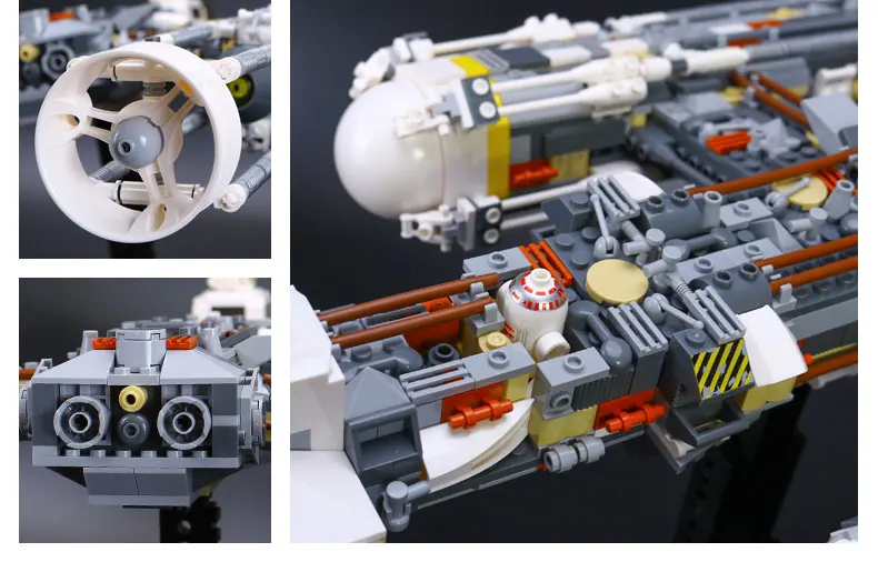 Star 05040 Wars Y-Wing Attack Starfighters Set Building Blocks Bricks Compatible with 10134 Christmas gifts