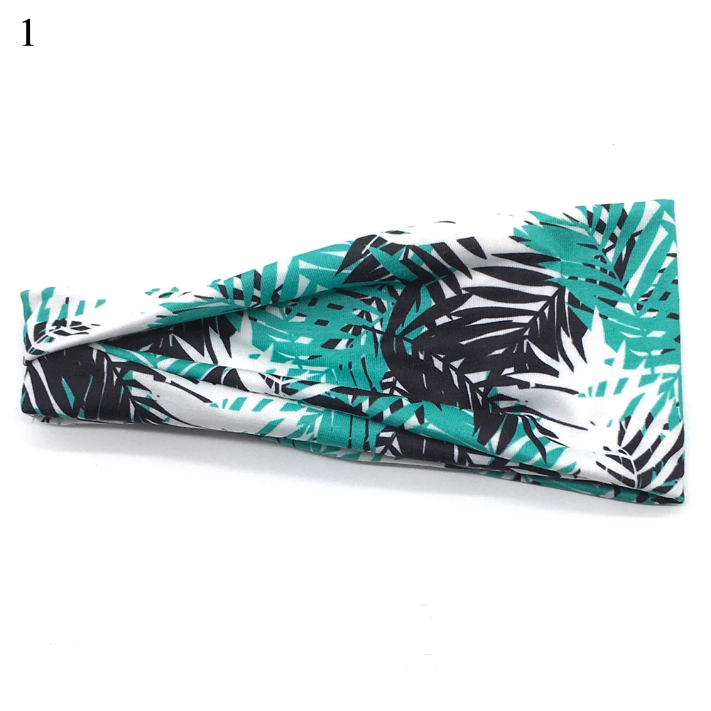

Bohemia Wide Cotton Stretch Women Headbands Floral Prints Elastic Hair Bands for Women Headwrap Turban Headwear Girls Hairbands