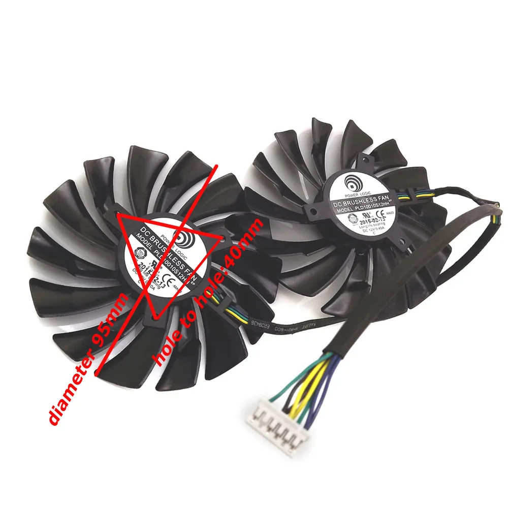 Вентилятор охлаждения графического процессора MSI GTX980 GTX 980/970 | Компьютеры и офис